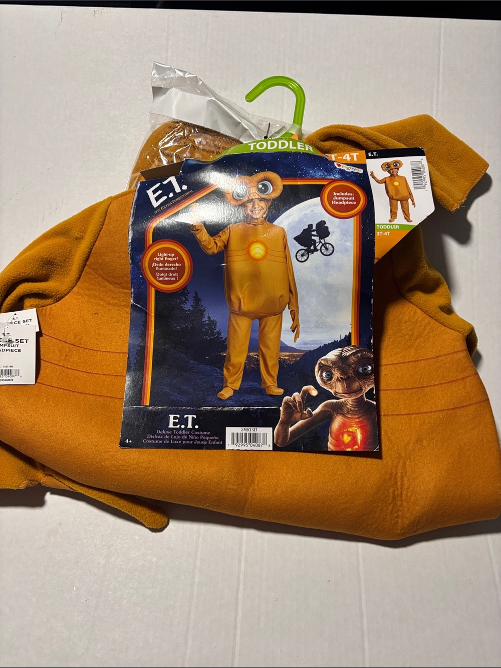 Rubie's E.T. Toddler Costume in Orange and Brown Size 3T—4T